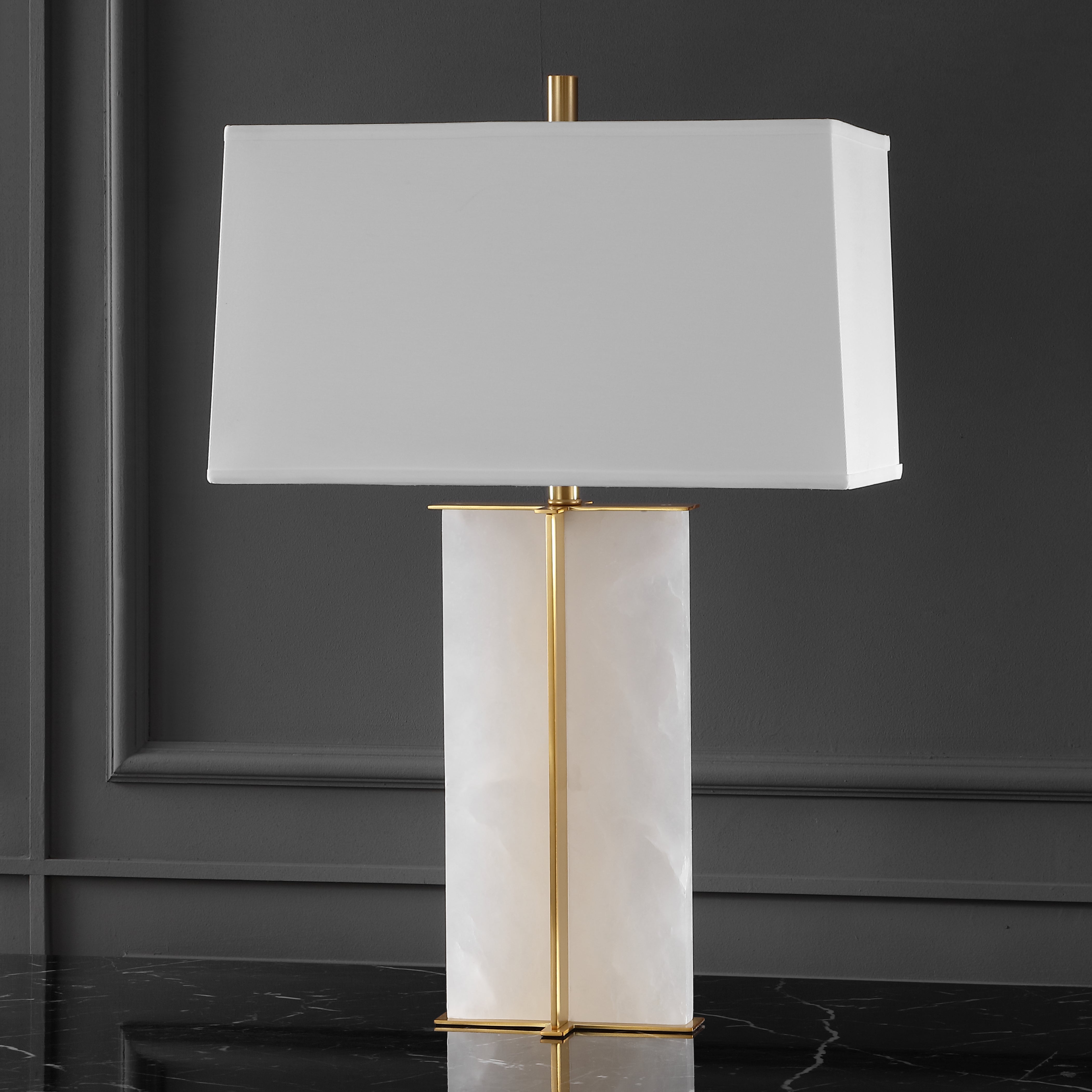 NATALEE MARBLE TISCH LAMPE