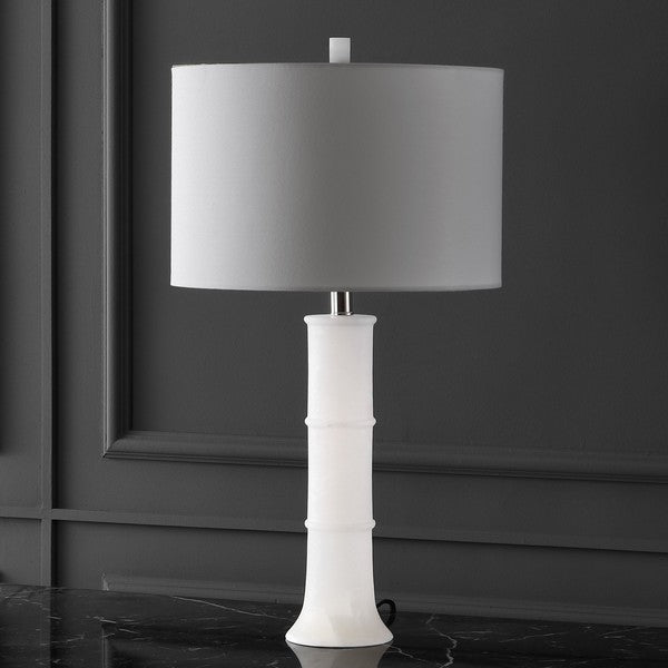 DEMPSEY-ALABASTER-TISCH LAMPE