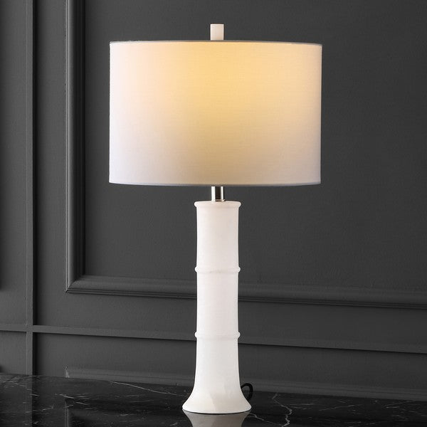 DEMPSEY-ALABASTER-TISCH LAMPE