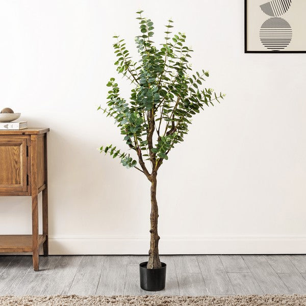 FAUX EUCALYPTUS 60 "ALBERO POTED