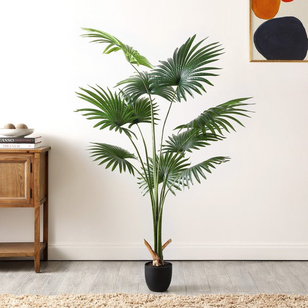 FAUX PALM 71 "ALBERO POTED