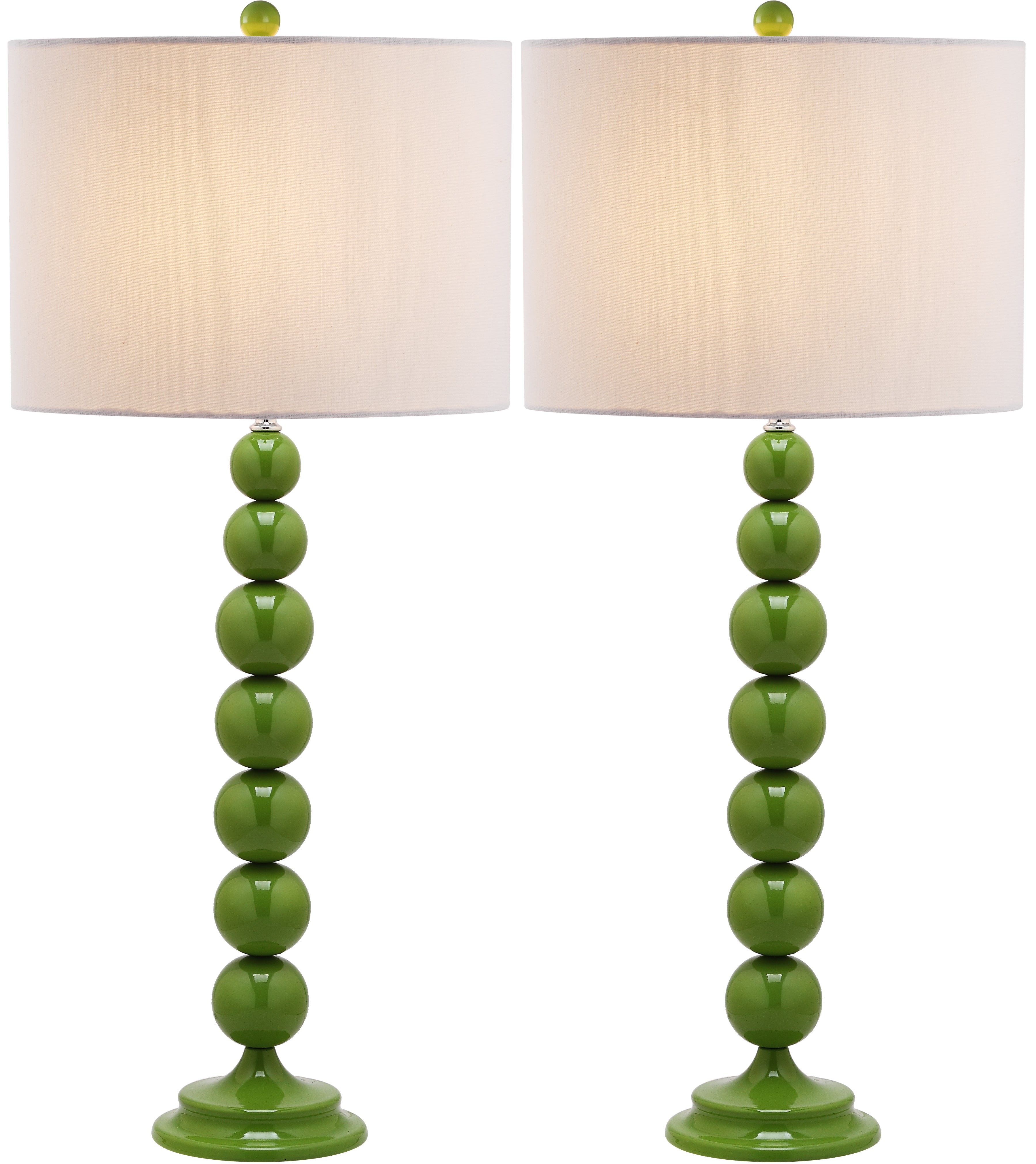 JENNA 31,5 ZOLL H STACKED BALL LAMPE (SET VON 2)