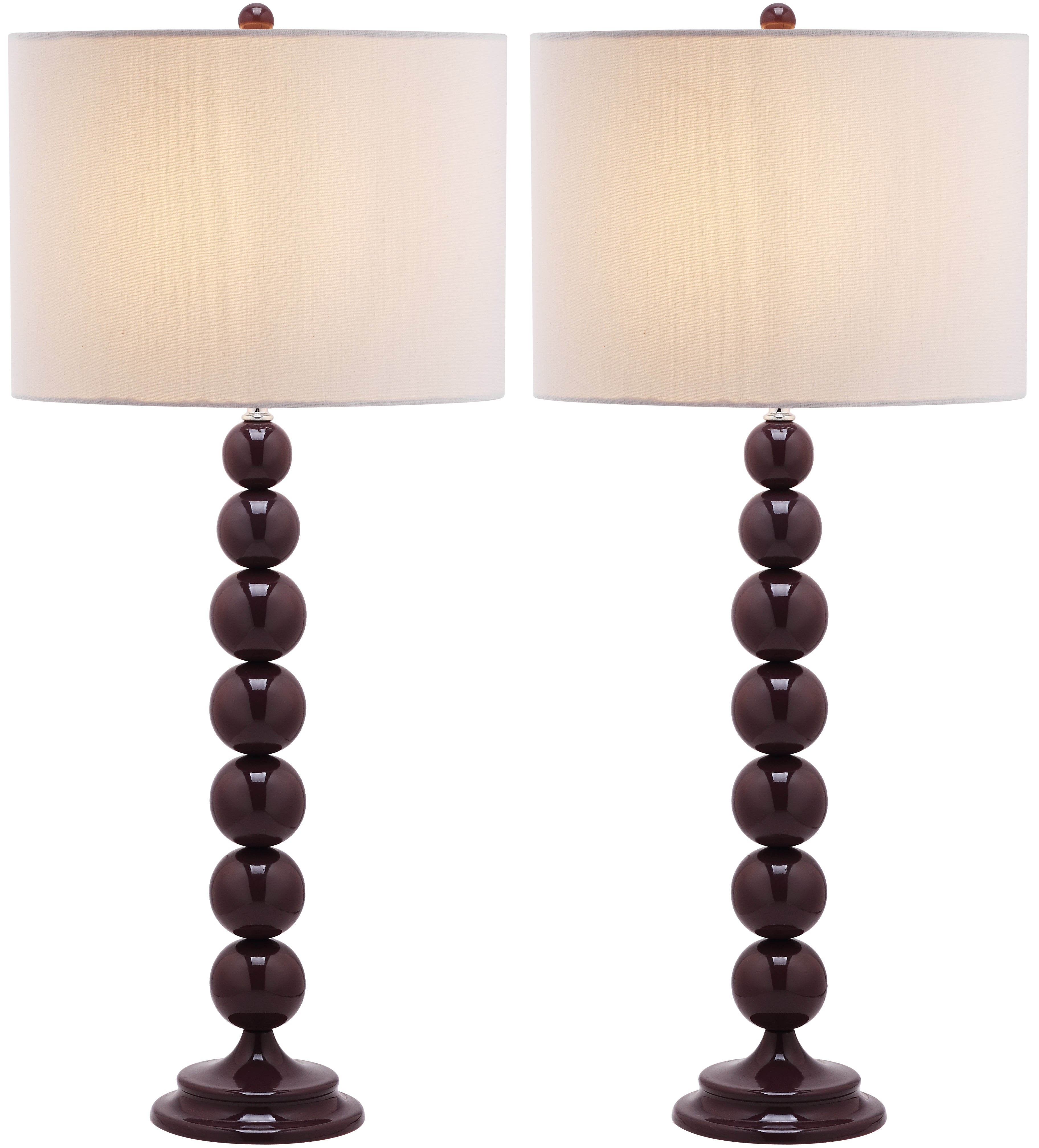 JENNA 31,5 ZOLL H STACKED BALL LAMPE (SET VON 2)