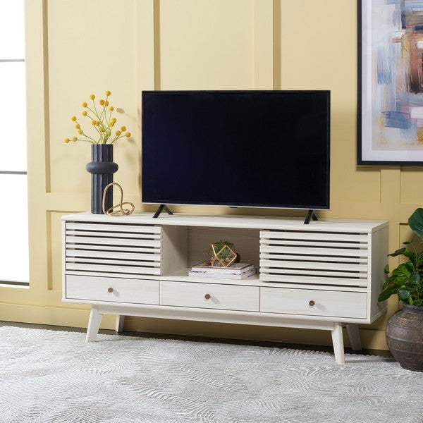 ALATAR 3 DRAWER 1 SHELF MEDIA STAND