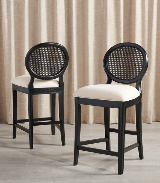 KARLEE RATTAN BACK COUNTER STOOL