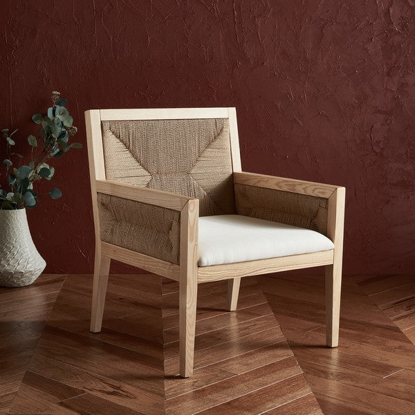 FAUTEUIL D'ACCENT TISSÉ EMILIO