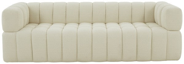 CALYNA CHANNEL TUFTED BOUCLE SOFA