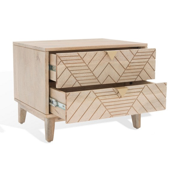 TABLE DE CHEVET EN BOIS WANDA