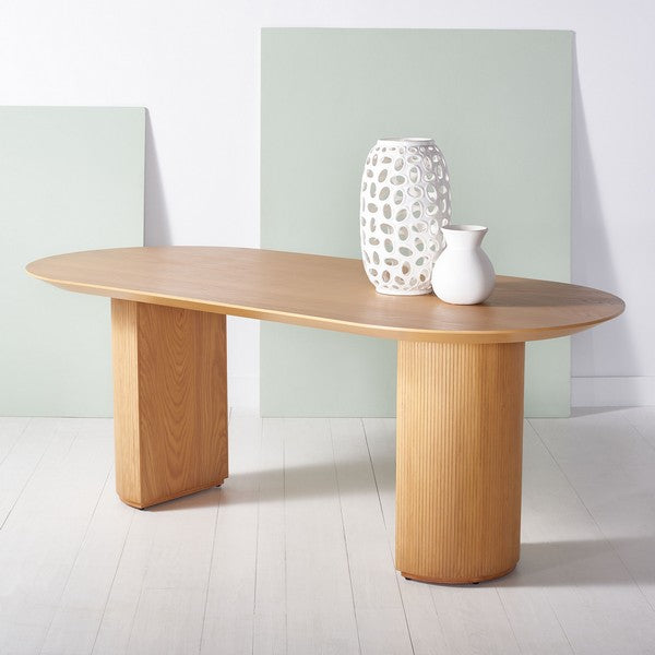 BARNETT WOOD DINING TABLE