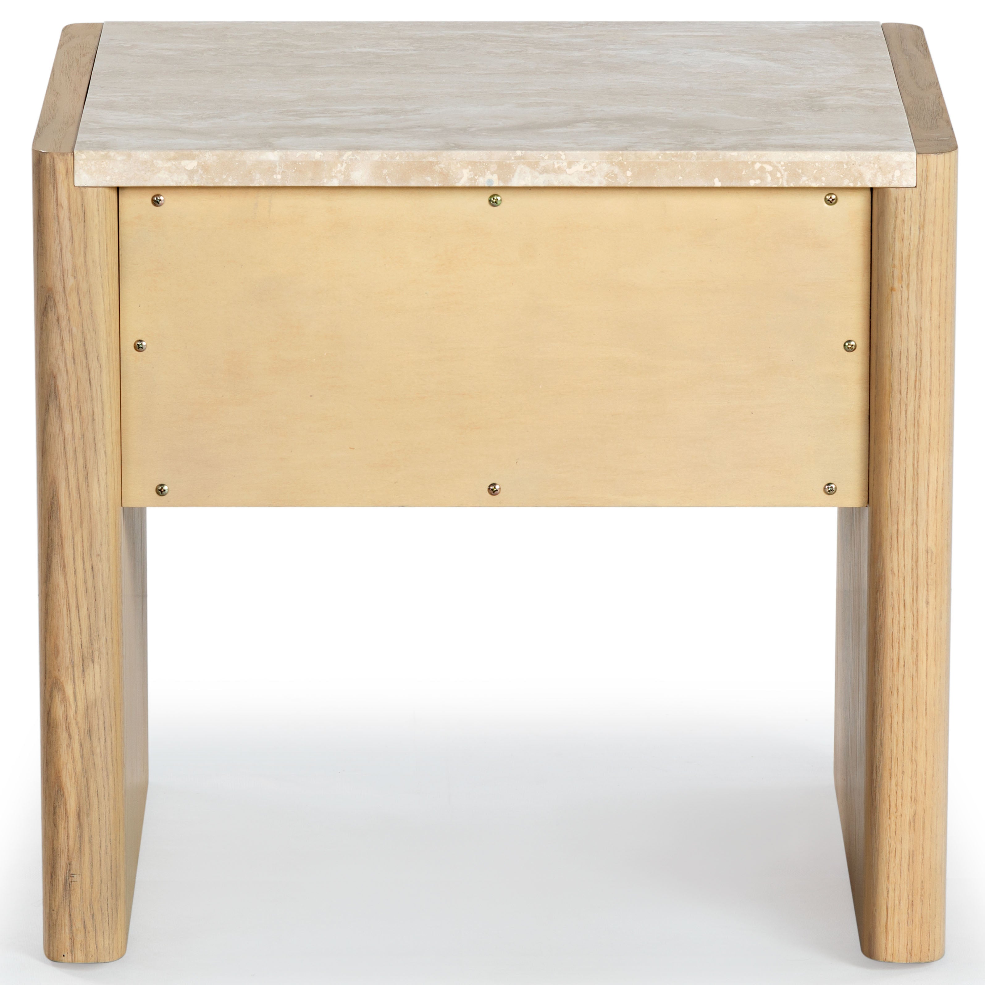 BELLAROSE TRAVERTINE NIGHTSTAND