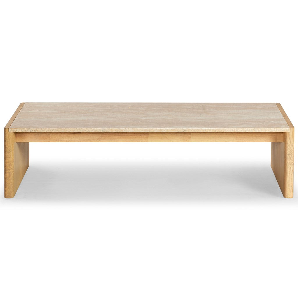 BELLAROSE TRAVERT COFFEE TABLE