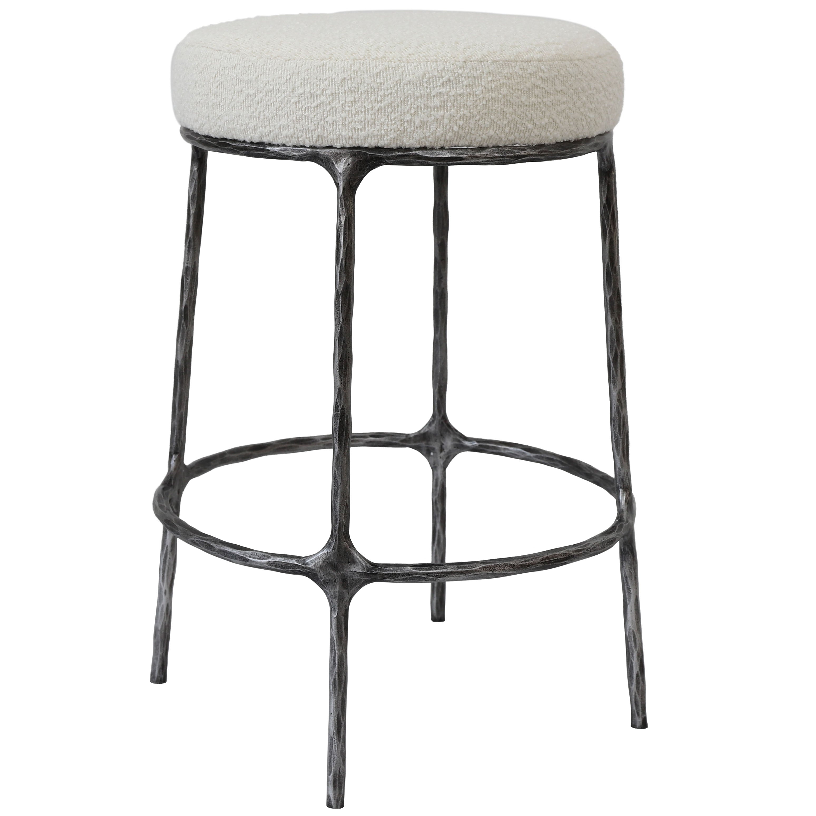 TRUMEN BOUCLE TABOURET