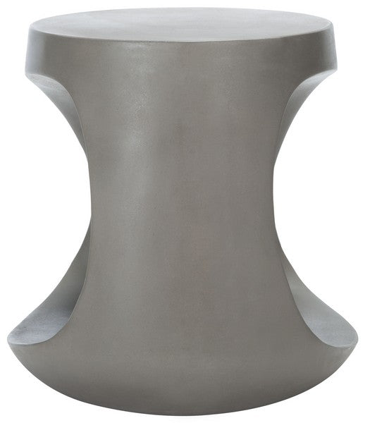 VIKKI CONCRETE ACCENT STOOL