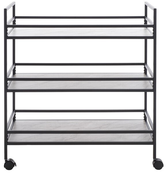 IDRIA 3 TIER BAR CART