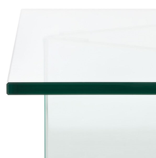 AERITH TEMPERED GLASS COFFEE TABLE