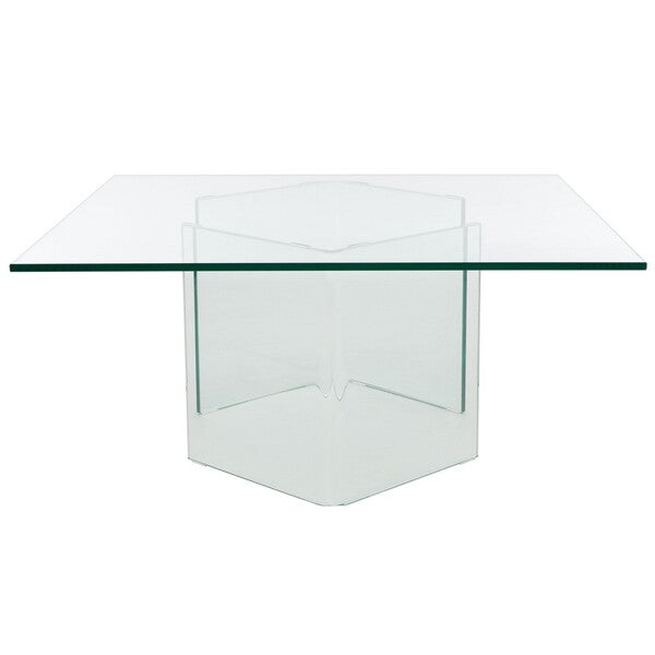 AERITH TEMPERED GLASS COFFEE TABLE