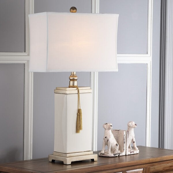 AMILIANA CRÈME GLACÉE 32 POUCES H TASSEL LAMP